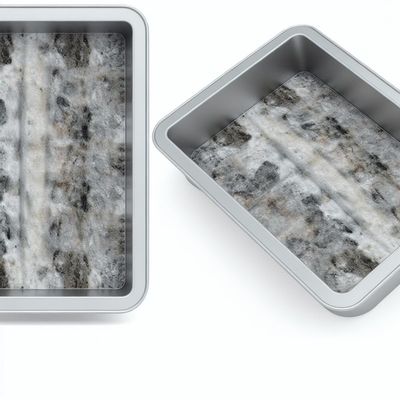 Bezpieczny w zamrażarce sztuczny kształt z kamienia z powłoką nieprzylepną, łatwy do czyszczenia