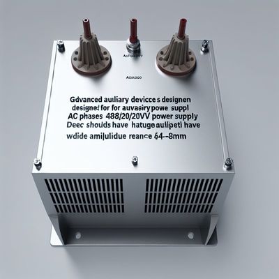 Zaawansowane urządzenia pomocnicze do zasilania prądem AC 3 fazy 480/380/240/220V i szerokiego zakresu amplitudy 4-8 mm