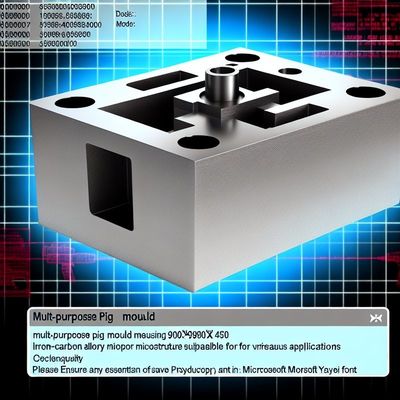 Wielofunkcyjna forma do wlewków 900×900×450 Ze stopu żelazo-węgiel Mikrostruktura do różnych zastosowań